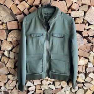 PrAna Minx Bomber Jacket, Forest Green, Large